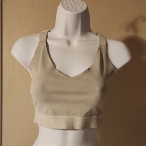 Victoria Sport Biege Light Support Sports Bra